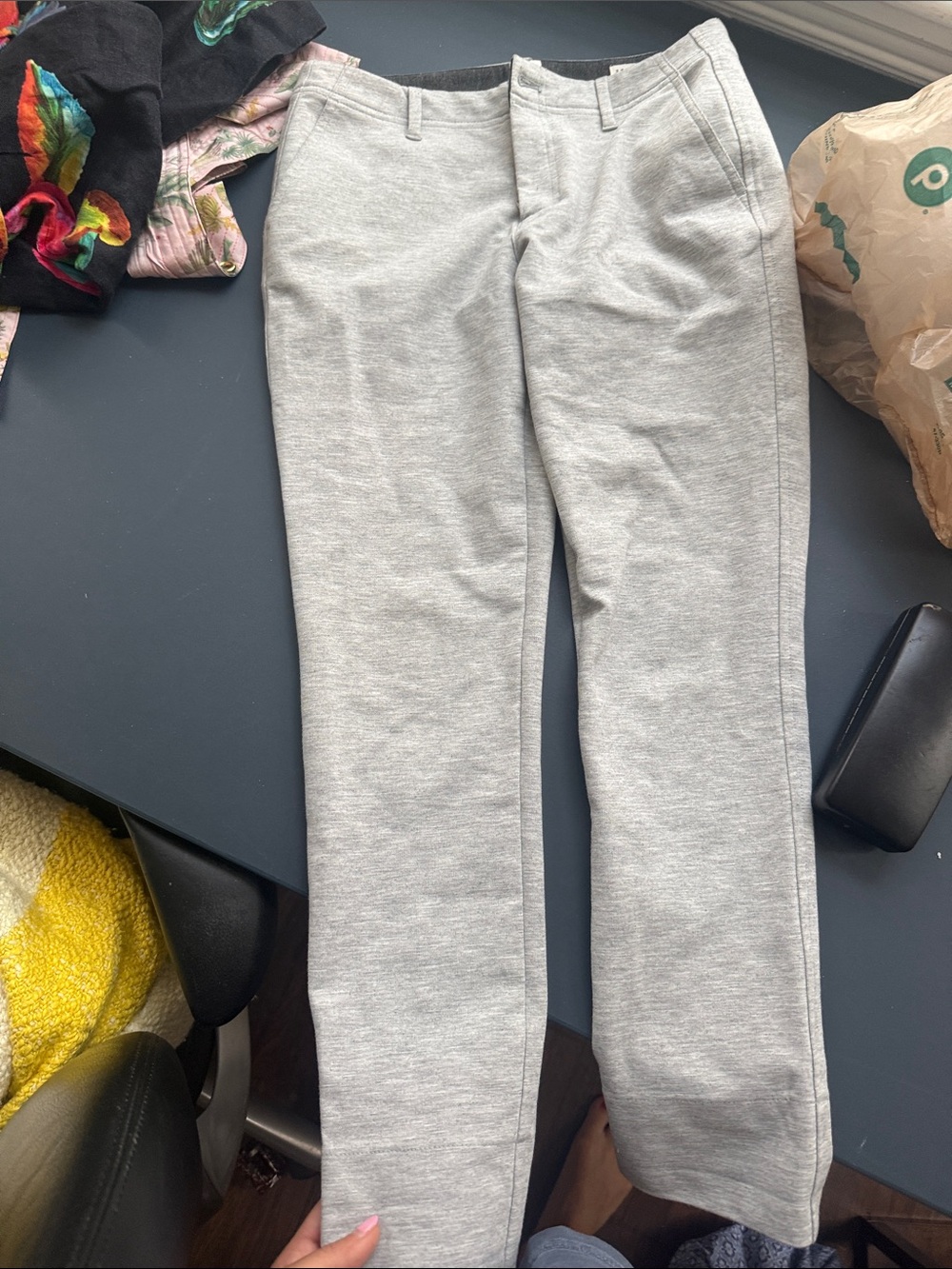 GAP Light Gray Double-Knit Pants